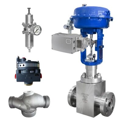 FasTrak FT D00ASSA Valve Positioner Explosion Proof High Flow for Chemical Refinery Plant Control