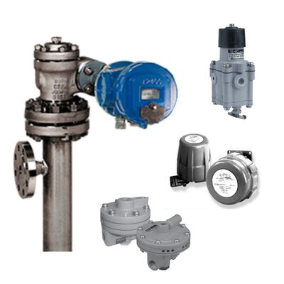 MASONEILAN 12400 12800 Digital Level Transmitter with BR200 BR400 Volume Booster 496 Limit Switch