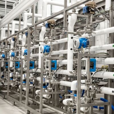 Endress Hauser Phân bể nhựa thép Máy phát E+H FMI51 Dầu chất lỏng bùn bột Máy phát mức độ dung lượng