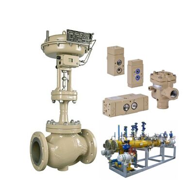 SAMSON 3241 Nằm thép công nghiệp Pneumatic van cầu SAMSON 3756 Volume Booster