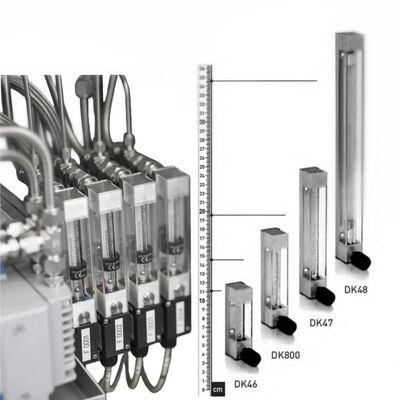 Krohne DK46 DK47 DK48 DK800 Lưu lượng kế biến thiên Diện tích ống kim loại Máy đo lưu lượng công nghiệp