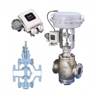 KOSO 520C 530C Máy phun hình cầu hai chỗ dẫn trên và dưới cho ngành công nghiệp hóa chất dầu khí