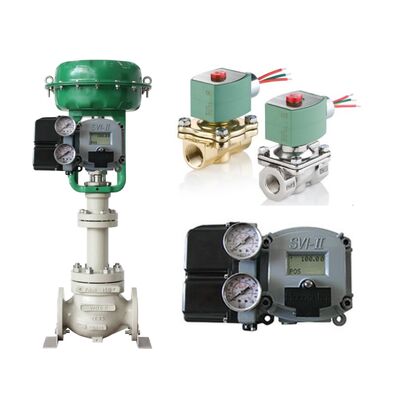 ASCO Solenoid Spool Valves và Masoneilan SVI II Svi2 Digital Valve Positioner Smart Valve Controller