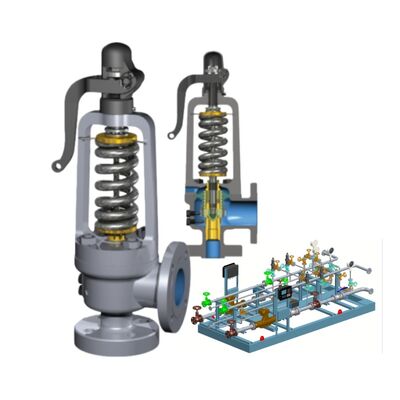 ASME-certified Safety Relief Valve với Khả năng Lưu lượng Cao và Ống Bellow Cân bằng để Bảo vệ Áp suất Lò hơi Công nghiệp