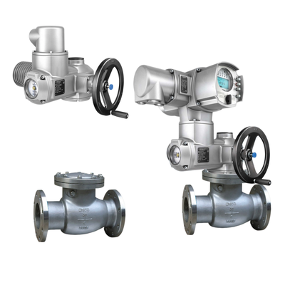 Chinese Globe Gate Valve Body AUMA SA Multi-turn Electric Control Valve Actuators with AC Actuators Control Unit
