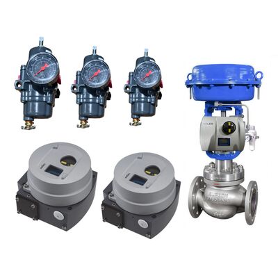 Được trang bị bộ điều chỉnh bộ lọc Fisher 67CFR Me-tso Valmet Neles ND9000 Series Smart Valve Controller Positioner