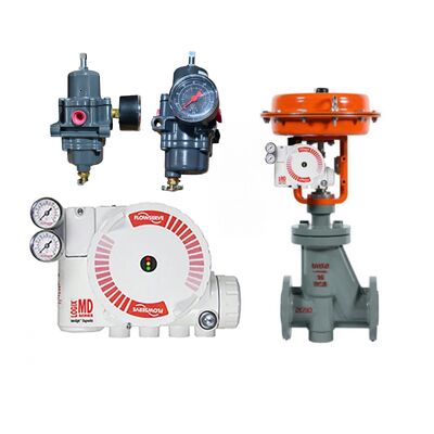 Fisher 67CFR Bộ điều chỉnh bộ lọc Flowserve Logix 3410MD-28-D6-M-04-50-0G-00 Máy điều khiển định vị van số
