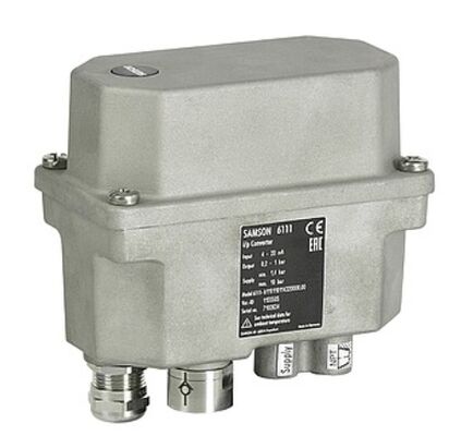 Bộ chuyển đổi SAMSON IP 6111 6116 6126 cho ngành Luyện kim lọc dầu, Sản xuất giấy, Xử lý nước