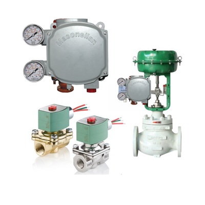 Masoneilan SVI1000 Intelligent Digital Valve Positioner HART Protocol Rev 5/7 with ASCO Solenoid Valves