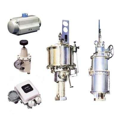 KOSO 6100 6200 6300 Máy vận hành xi lanh khí nén tuyến tính hoạt động đôi đơn cho ngành hóa dầu