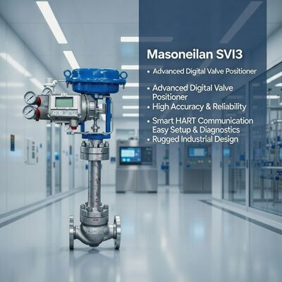 Masoneilan SVI3 Định vị van kỹ thuật số mới bằng thép không gỉ với chứng nhận EAC