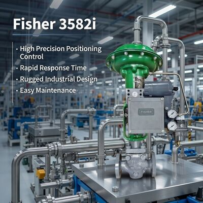 Nhà cung cấp cổ phiếu Fisher 3582i Định vị van điện khí nén Giá bán trực tuyến