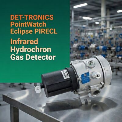 DET-TRONICS PointWatch Eclipse PIRECL Đầu dò khí hồng ngoại Máy dò rò rỉ khí dễ cháy Hydrocarbon Cảm biến khí công nghiệp