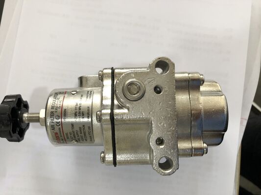 Van điều khiển với máy định vị van kỹ thuật số Baker Hughes Masoneilan SVI2-21123121 Máy điều chỉnh bộ lọc khí nén YT-200