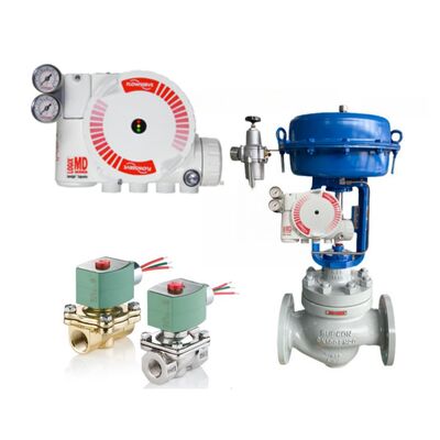 Flowserve Logix 3200MD Digital Valve Positioner HART Smart Control với van điện tử ASCO