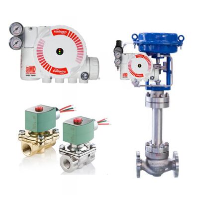 Flowserve Logix 3200MD Digital Valve Positioner HART Smart Control với van điện tử ASCO