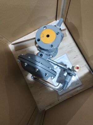 Bộ điều chỉnh Fisher 1190 Van làm sạch khí áp suất thấp Van giảm áp vận hành thí điểm để gắn trượt