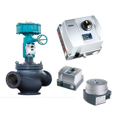 Van điều khiển ba ngã đường kính lớn Chongqing Chuanyi với bộ định vị van thông minh Valmet Neles dòng ND9000