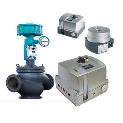 Van điều khiển ba ngã đường kính lớn Chongqing Chuanyi với bộ định vị van thông minh Valmet Neles dòng ND9000