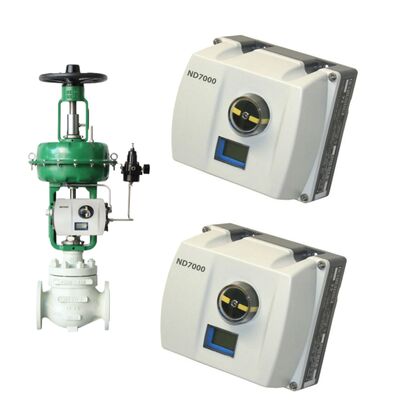 Van điều khiển khí nén một van Lanlin với bộ định vị van thông minh dòng Valmet Me-tso Neles ND7000