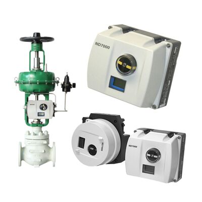 Van điều khiển khí nén một van Lanlin với bộ định vị van thông minh dòng Valmet Me-tso Neles ND7000