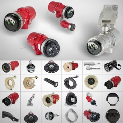 Máy phát hiện ngọn lửa nhà máy LNG Máy phát hiện ngọn lửa IR đa phổ DET-TRONICS X3301 Cảm biến phát hiện ngọn lửa Giá