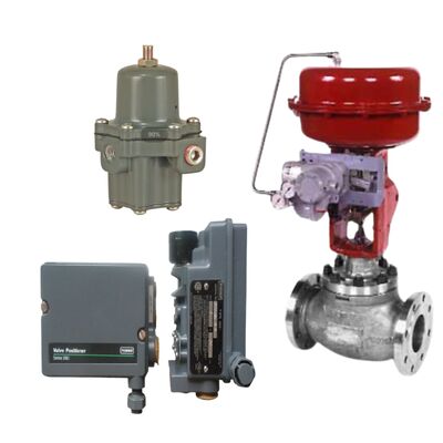 Bộ định vị van Fisher 3660/3661 với bộ điều chỉnh lọc 67CFR cho van điều khiển khí nén — Bộ định vị điện-khí nén, 4-20mA, Thép không gỉ, Dải nhiệt độ từ trừ 40°C đến 85°C