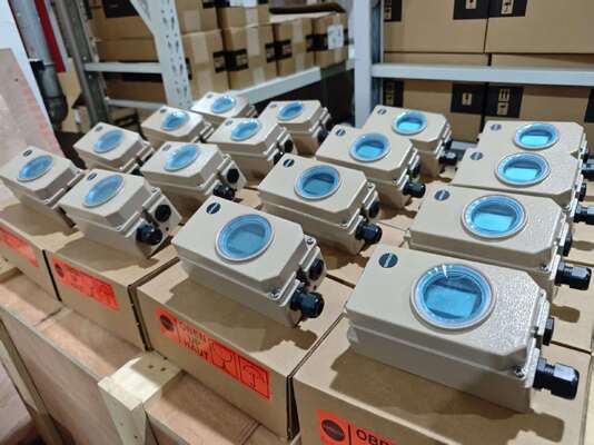 Bộ Định Vị Thông Minh Bằng Khí Nén Samson 3730-31001 Có Van Bướm Và Van Điện Từ Asco