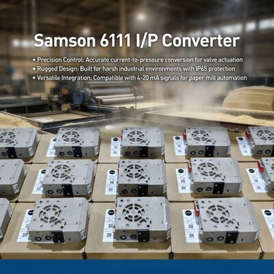 Bộ chuyển đổi I/P SAMSON 6111 Bộ chuyển đổi điện khí nén Bộ chuyển đổi tín hiệu dòng điện áp suất