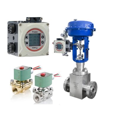 Van điều khiển Trung Quốc với Bộ điều khiển van thông minh Valmet Me-tso Neles NDX với van điện từ ASCO
