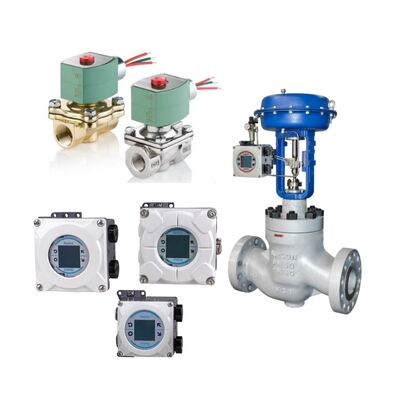 Van điều khiển Trung Quốc với Bộ điều khiển van thông minh Valmet Me-tso Neles NDX với van điện từ ASCO
