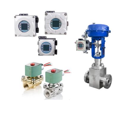 Van điều khiển Trung Quốc với Bộ điều khiển van thông minh Valmet Me-tso Neles NDX với van điện từ ASCO