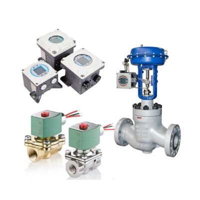 Van điều khiển Trung Quốc với Bộ điều khiển van thông minh Valmet Me-tso Neles NDX với van điện từ ASCO