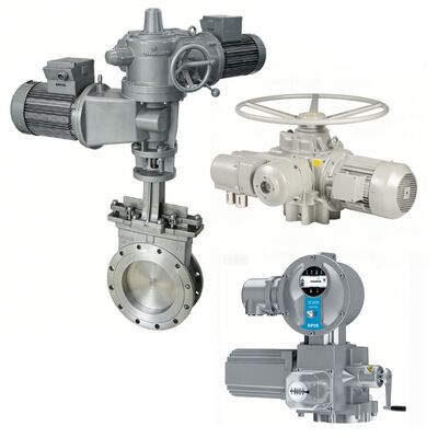 Van điện SIPOS M76348 CNNC SUFA Van cổng dao xử lý nước nhiệt điện