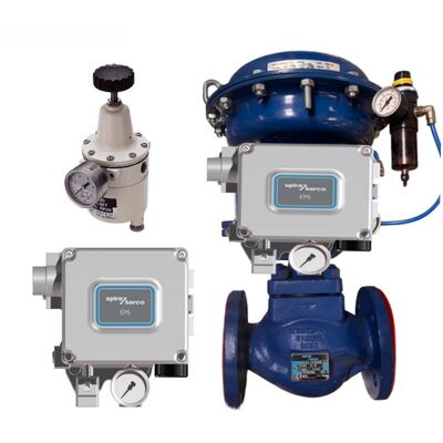 Industrial Valve Positioner Pneumatic Actuator Control Valve System EP6 Spirax Sarco Valve Positioner