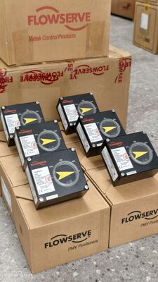 Trung Quốc Valve Flowserve PMV P5 EP5 Valve Positioner F5 Switch Box và Neles B1 Pneumatic Cylinder Actuator