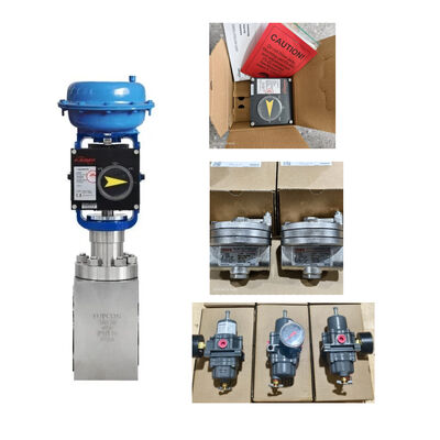 Bộ điều khiển vị trí khí nén Flowserve PMV P5/EP5 F5-NAM và bộ điều chỉnh 67CFR Flowserve mới có sẵn hàng van Flowserve Trung Quốc, tác động đơn và kép