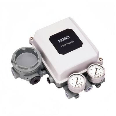 KOSO 730E 732E Triple Eccentric High Performance Butterfly Valve với Fisher 67CFR KOSO PRF300 Regulator