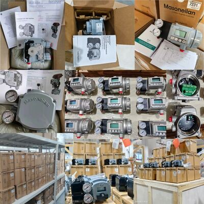 4-20mA Power Supply Smart Digital Control Valve Positioner Stainless Steel Masoneilan SVI3 and 4700E Electro Pneumatic Positioner 
