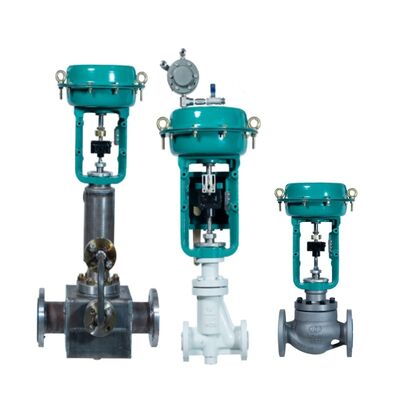 Van điều khiển lót Fluorine OEM chống ăn mòn van điều khiển một tầng thẳng