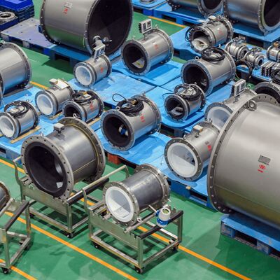 Van điều khiển lót Fluorine OEM chống ăn mòn van điều khiển một tầng thẳng