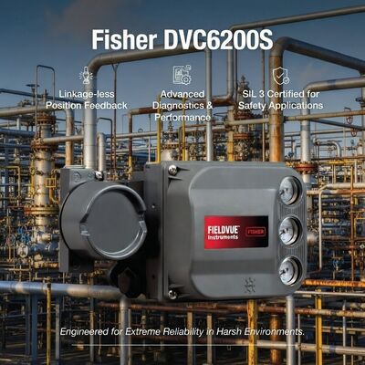 Fisher FIELDVUE DVC6200 Bộ điều khiển van thông minh 67CFR Bộ điều chỉnh bộ lọc khí nén Trung Quốc OEM Van điều khiển khí nén