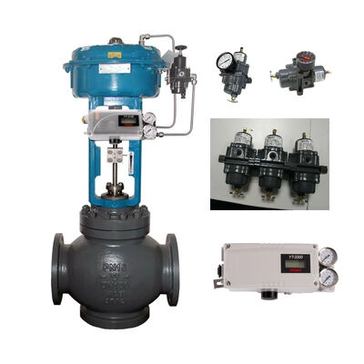 Van điều khiển Trung Quốc với bộ định vị van Rotork YTC YT-3100 YT-3300 và bộ điều chỉnh lọc 67DFR-24/C3 67DF-2343-125871 có sẵn