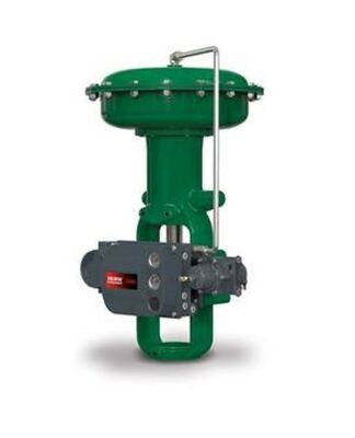 Fisher Pneumatic Control Valve with DVC 6200 Digital Valve Positioner