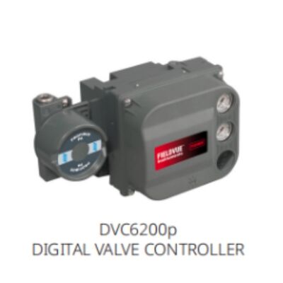 Bộ truyền động màng Fisher 657 667 với bộ định vị DVC2000 DVC6200 cho Dầu khí Hóa chất Năng lượng