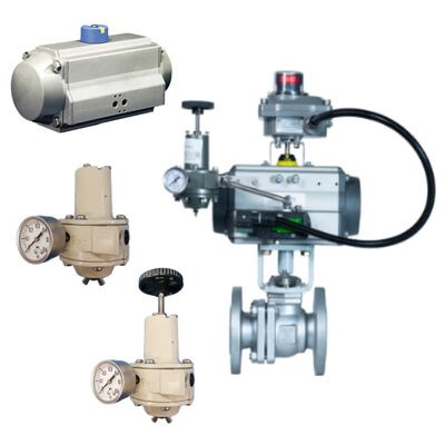 Bộ truyền động quay khí nén KOSO 6300RC cho ngành Dầu khí, Khí đốt tự nhiên, Đường ống công nghiệp