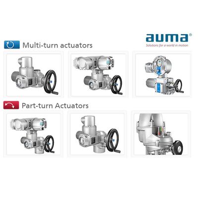 Điều khiển điện Butterfly Ball Globe Valve Nhà sản xuất Với AUMA SA SAR SQ SQR Series Electric Actuator