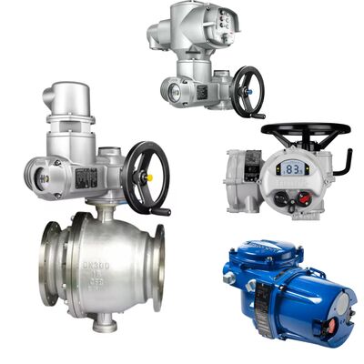 Điều khiển điện Butterfly Ball Globe Valve Nhà sản xuất Với AUMA SA SAR SQ SQR Series Electric Actuator