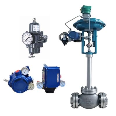 Wuzhong Cryogenic Regulating Valve ALS ALC Series Azbil Avp200 Positioner cho Lng và Low Temp Systems