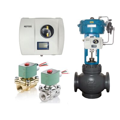 Van điều khiển Wuzhong với Valmet Me-sto Neles ND7000 Smart Control Valve Positioner và ASCO Solenoid Valve